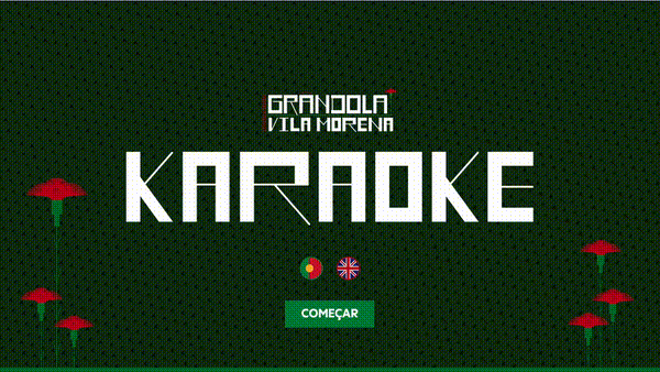Grândola Karaoke Booth app demo